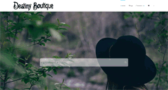 Desktop Screenshot of destinyboutique.com